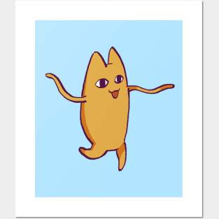 oh my gah meme cat / chiyo chan dad from the anime azumanga daioh Posters and Art